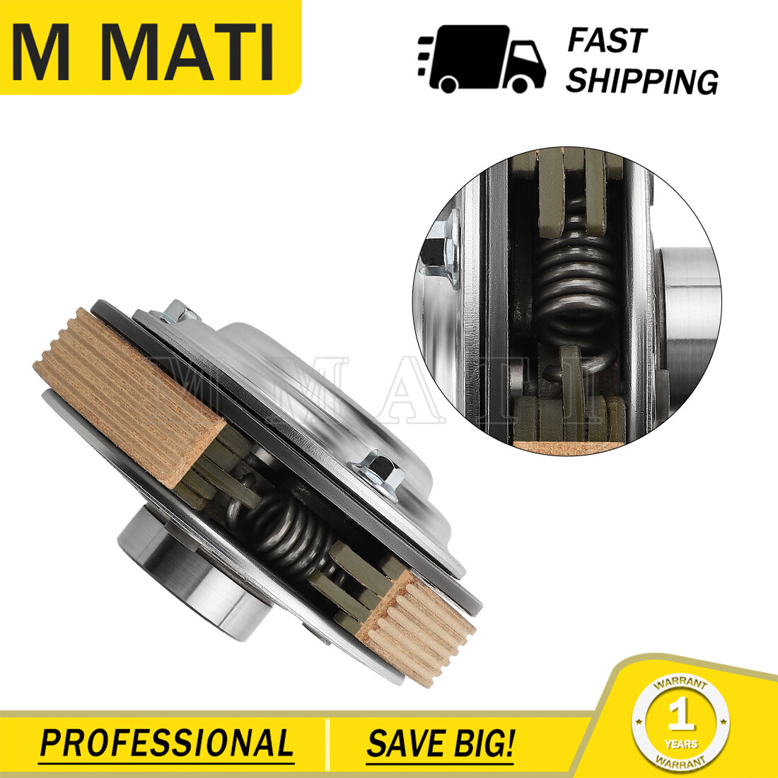 Centrifugal Carrier Wet Clutch for Honda Recon 250 TRX250TE/TM TRX250EX TRX250X