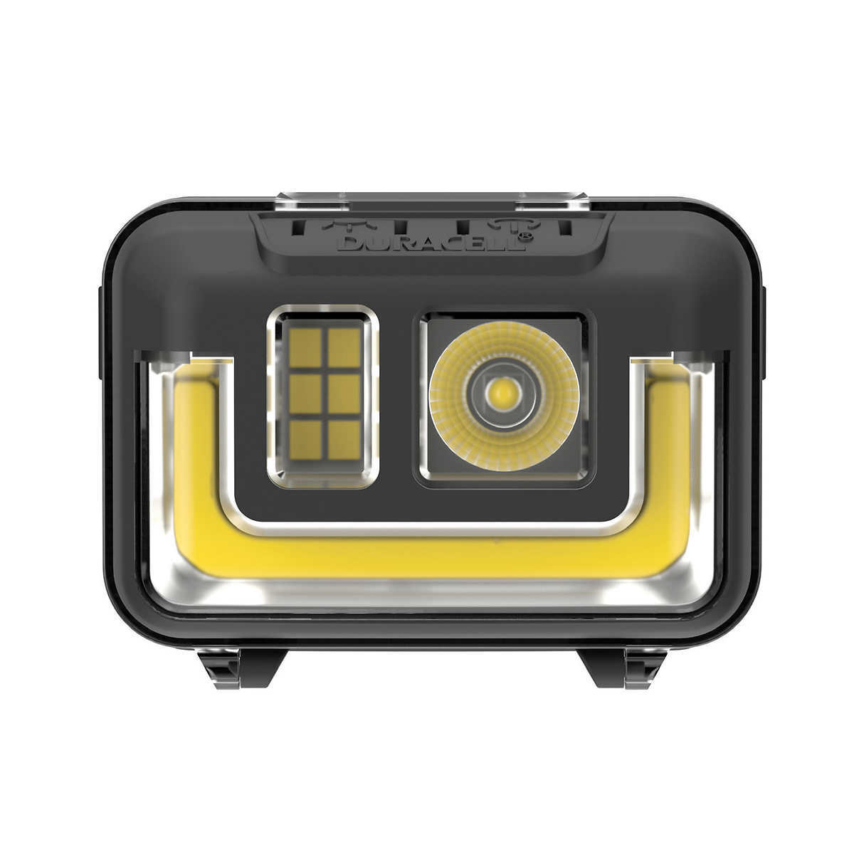 3 Pack Duracell 575 Lumen LED COB Headlamps 6 Beam Modes Batteries Included