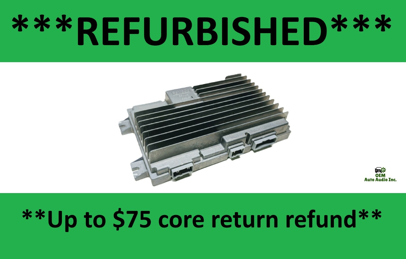 DP5T-18T806-AF Lincoln MKZ Lear THX amplifier *Remanufactured* amp w/ CORE $$