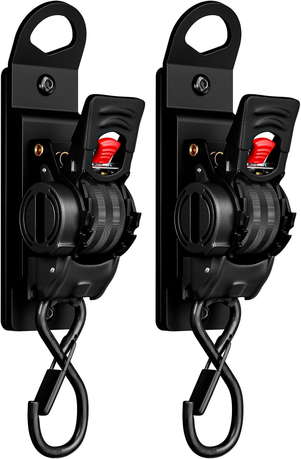 SET OF TWO-Integral Straps FITS: RAM 2500/3500 2019-2026 Bed Mounted Retractable