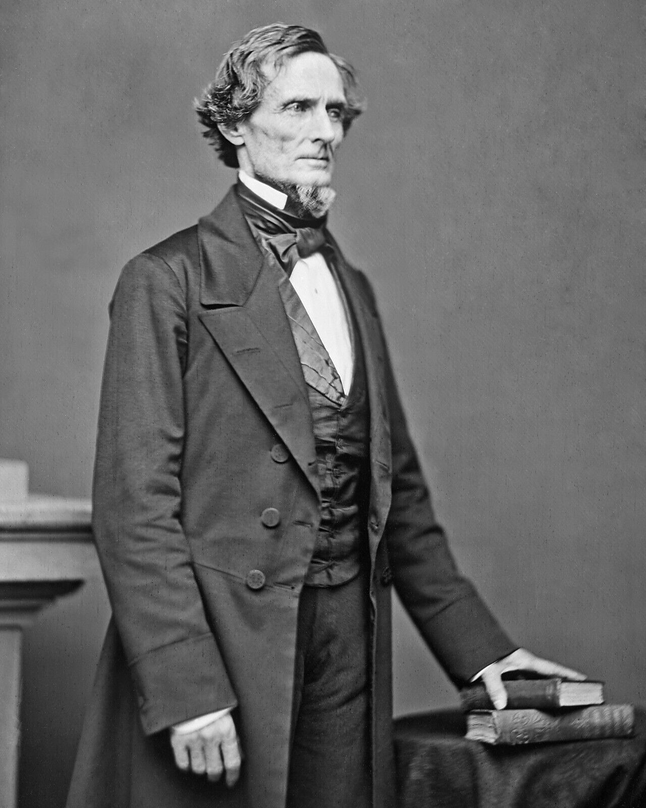 CIVIL WAR CONFEDERATE PRESIDENT JEFFERSON DAVIS 8X10 PHOTOGRAPH REPRINT