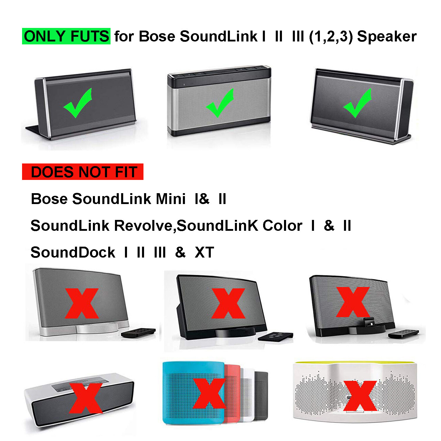 Adapter Charger For Bose Soundlink I, II, III Wireless Bluetooth Mobile Speaker