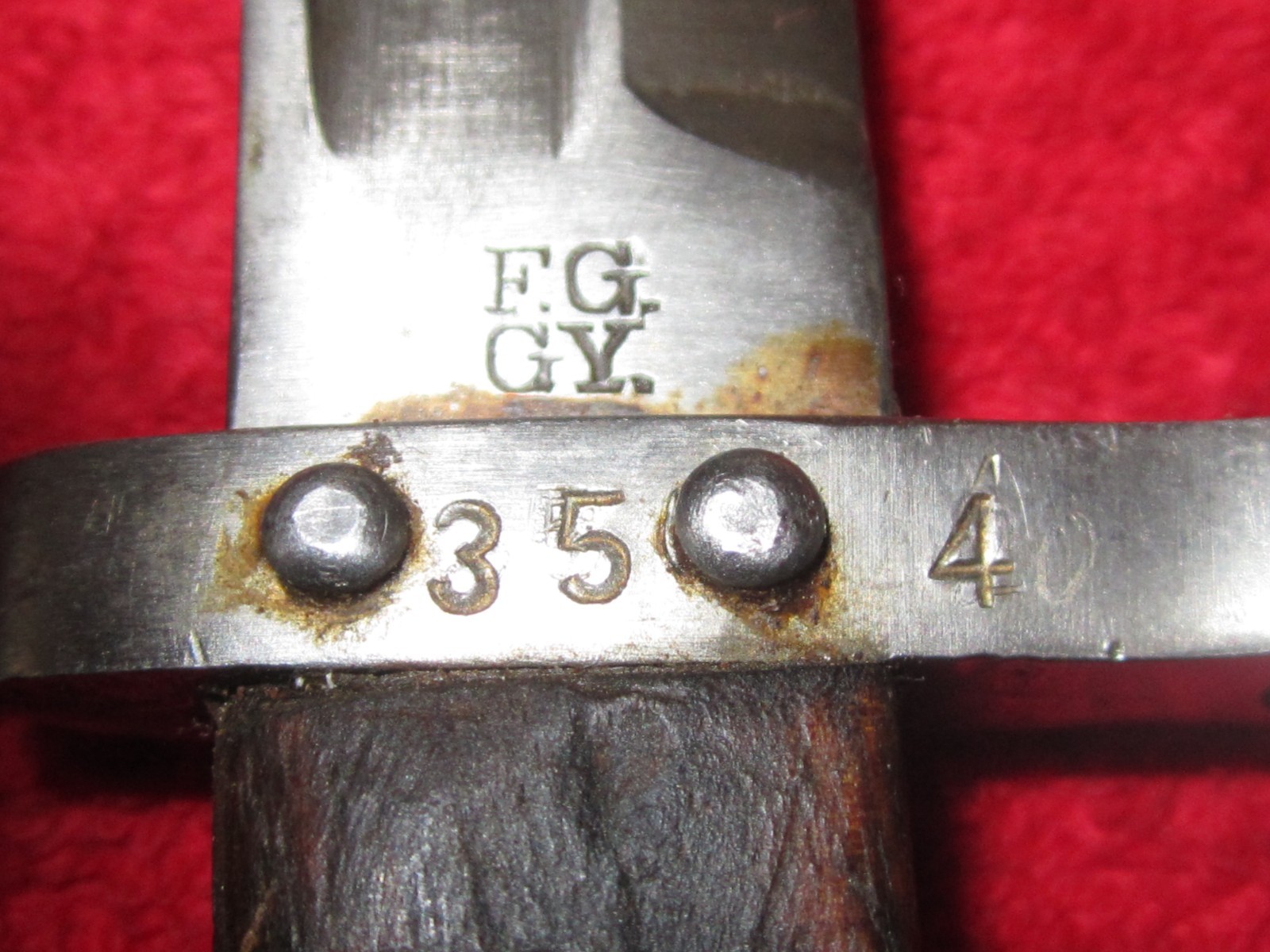 Czech VZ 24 bayonet W/Scabbard (Rare)