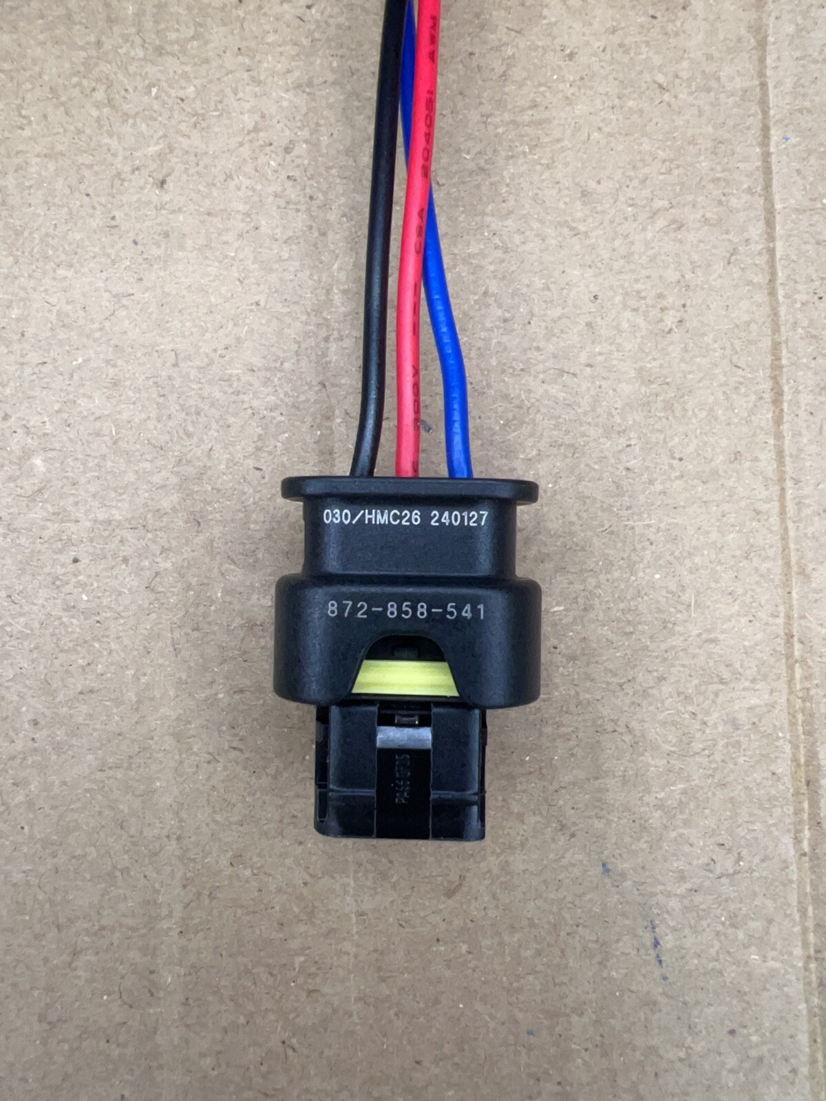 New 3 Pin 872-858-541 PDC Parking Sensor Connector Plug Pigtail Fit VOLVO XC60