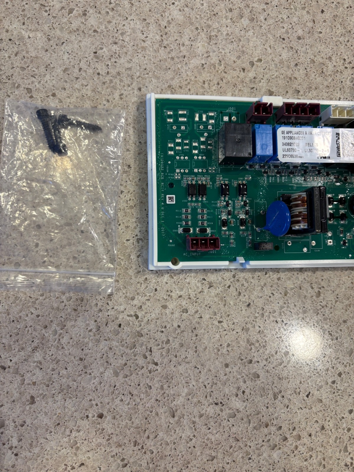 ** GE Profile PHS930YPFS Induction range oven control board ** WB27X50588