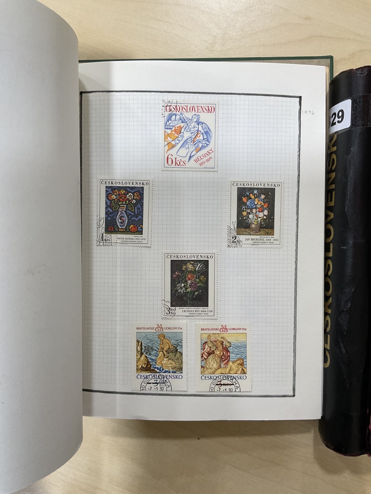 Czechoslovakia stamps. 1918 - 2000s, 2 Albums. 3.8kg. G/105