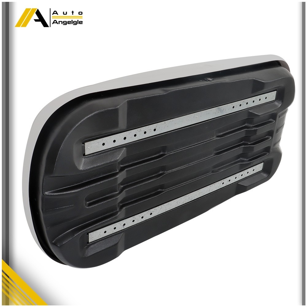 White 14 ft3 ABS Car Roof Top Box Cargo Luggage Carrier 2 Locks Toolless Install