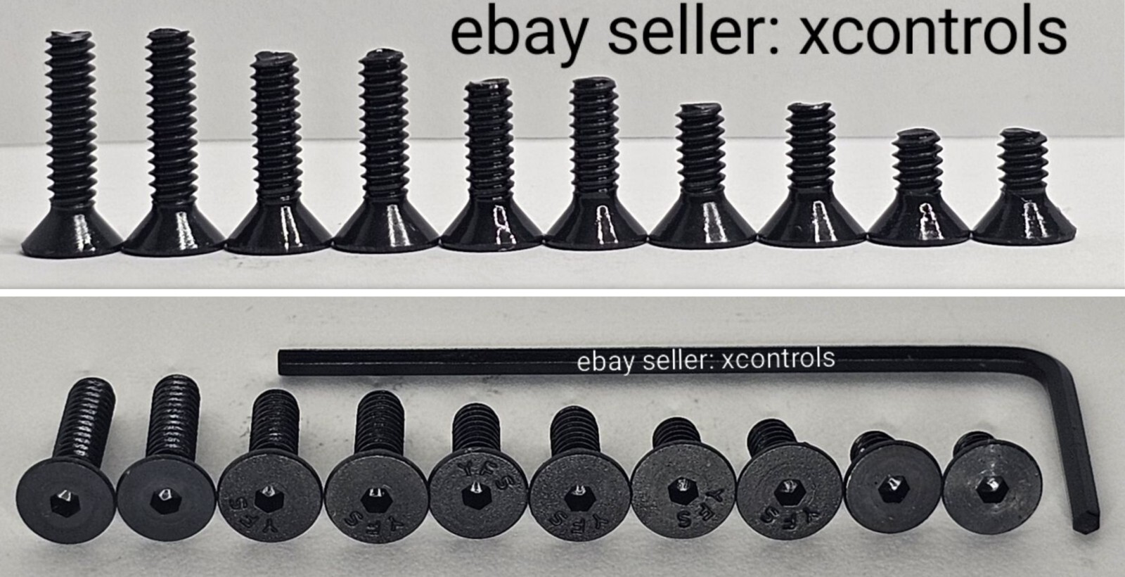 Trijicon, Holosun, HGW, Brownells, Zaffiri, ZEV Slides screw kit. (New Improved)