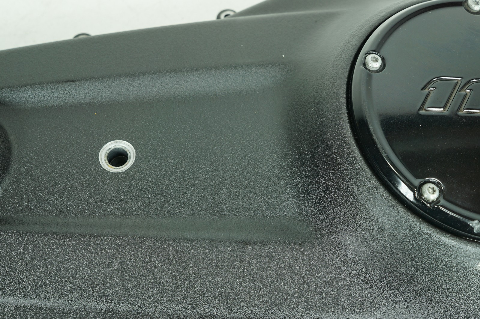 20 Harley Softail FXLRS Low Rider S OEM Outer Primary Clutch Cover Black Wrinkle