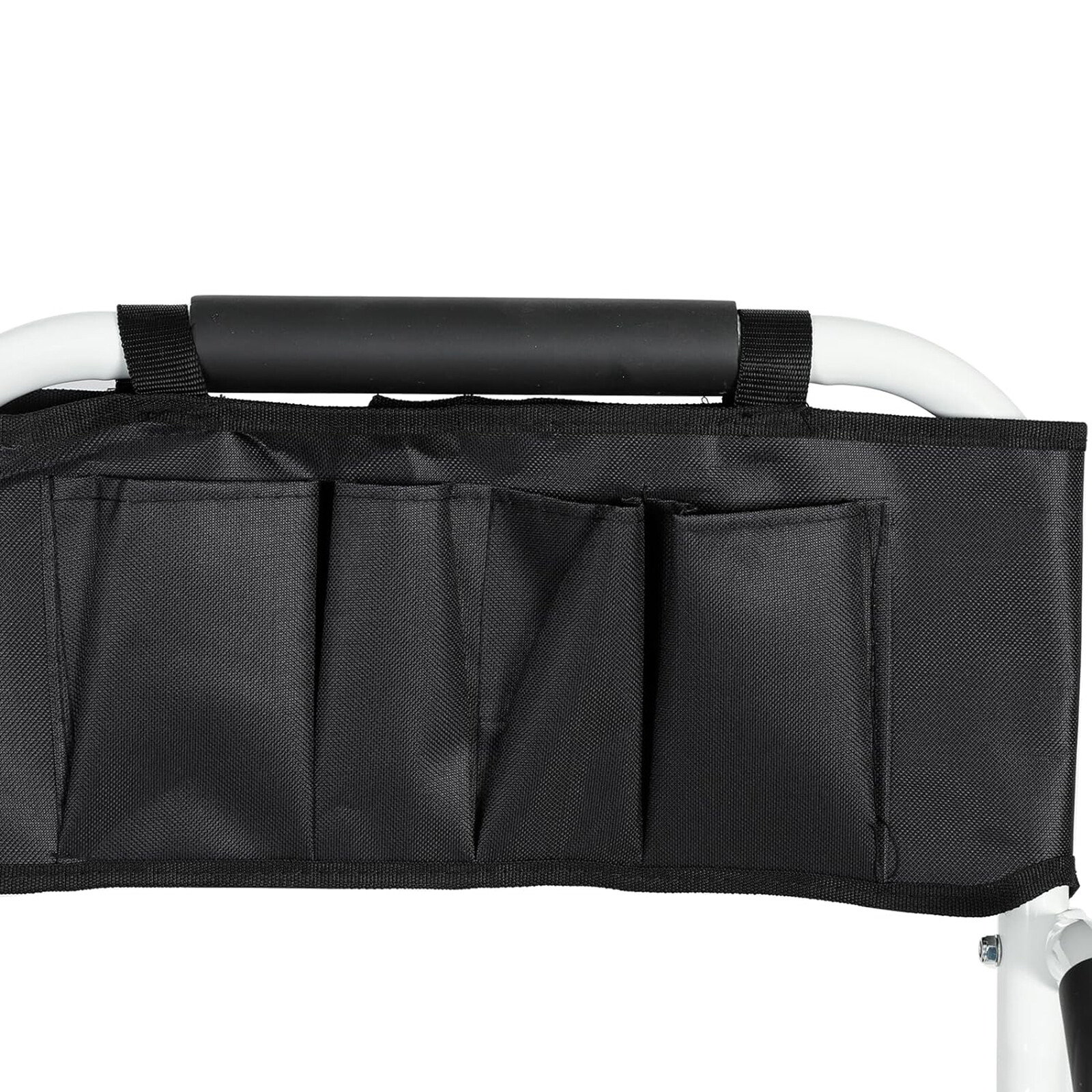 3 Step Non-Slip Stool Ladder with Handrails 500 lbs folding Attachable Tool Bag