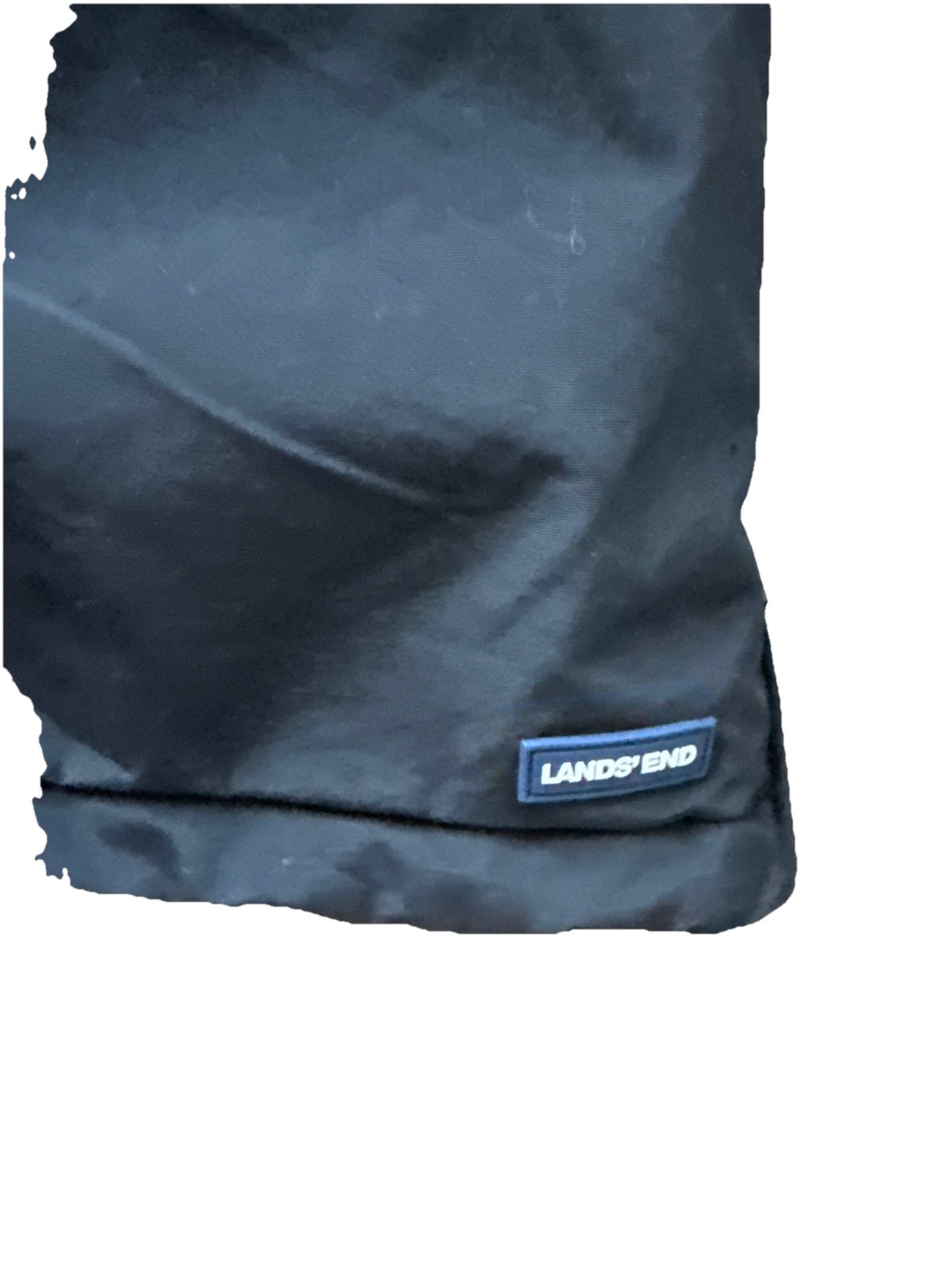 Lands End Snow Board pants Girls 12 black Fleece water proof lined Snow ski