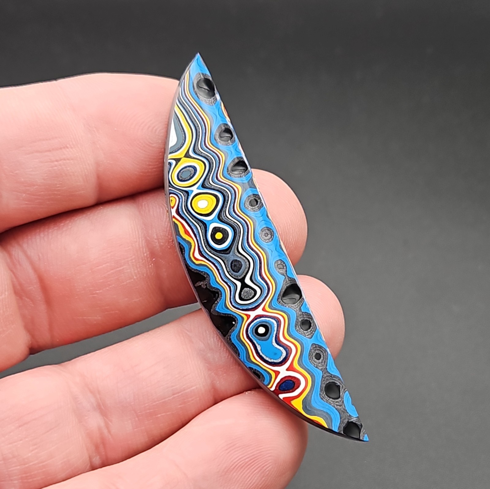 2023/2024 MUSTANG FORDITE DETROIT AGATE CABOCHON