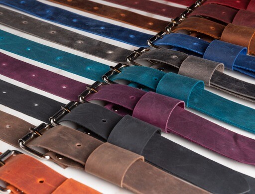 Genuine Leather Luggage Rack Straps Trunk rack straps for Classic Cars, Camel