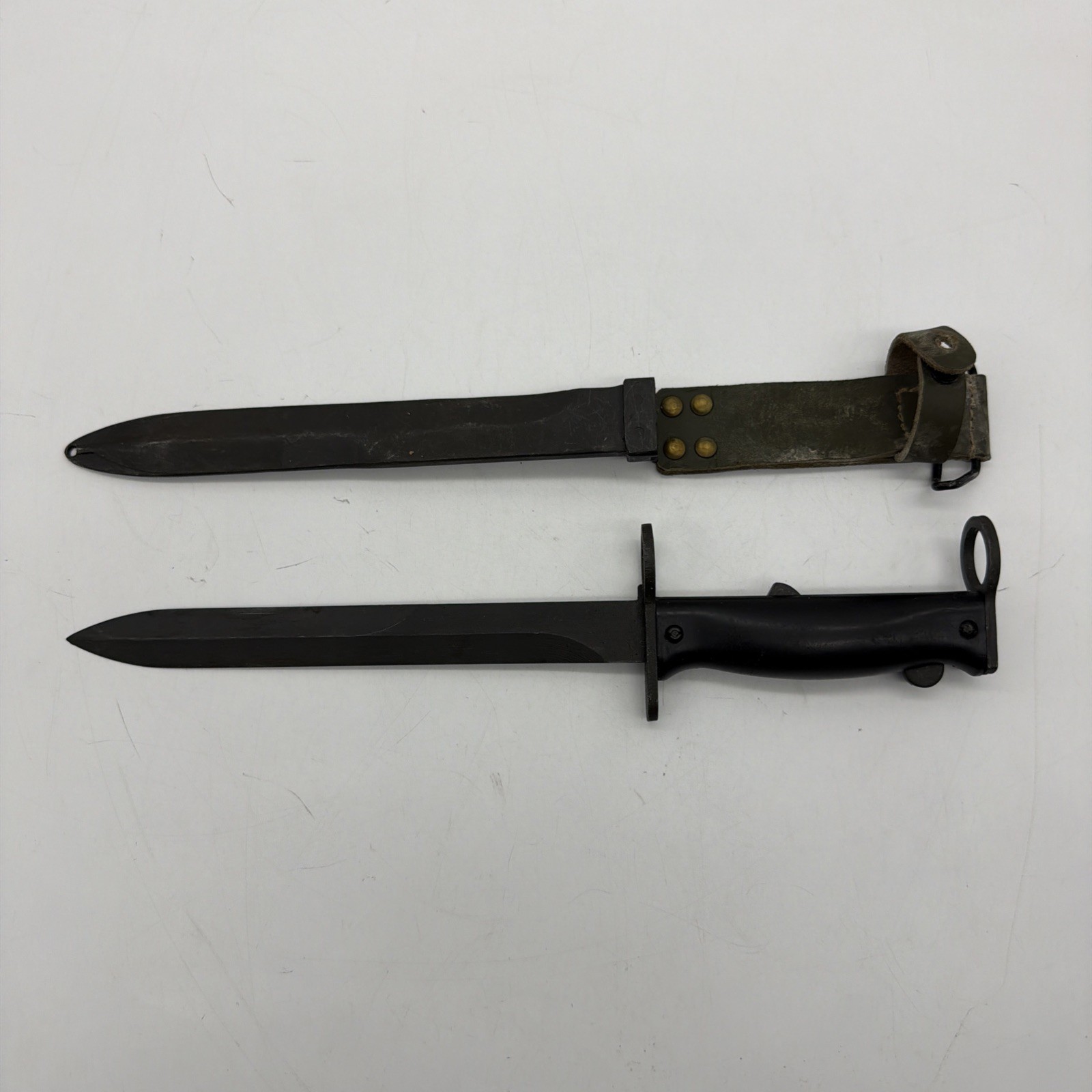 French M1958 Bayonet with Scabbard Original Military Collectible for MAS 49