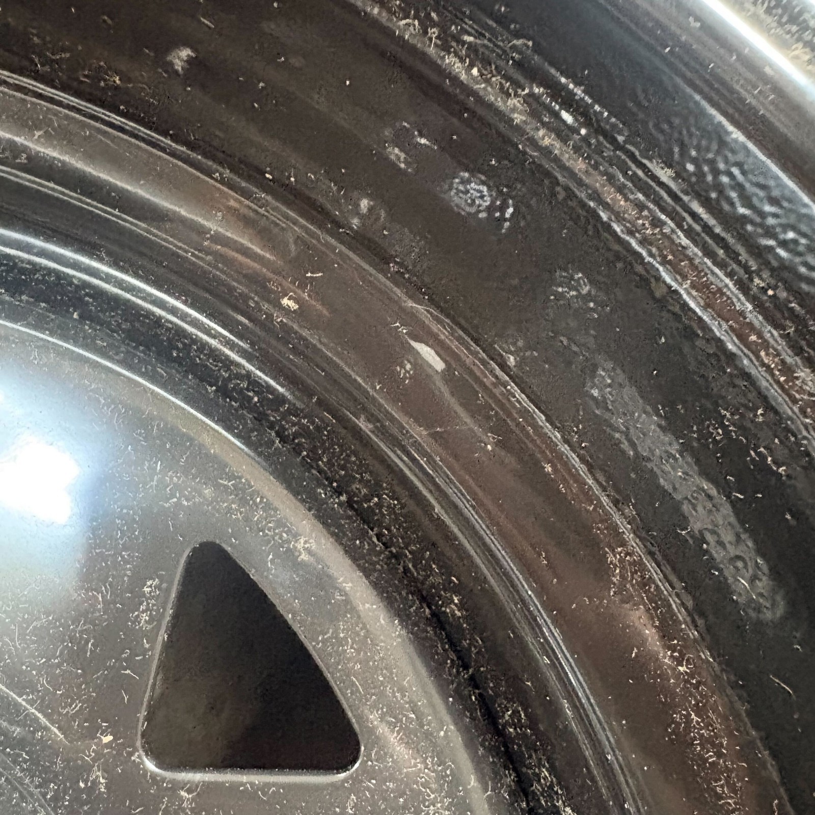 12" Black Steel Wheel & 20x10-12" Stinger All Terrain DOT Tire - Set of 4 (USED)