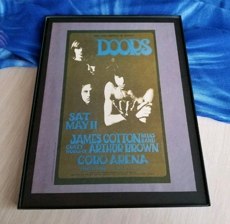 The Doors Jim Morrison LA Woman Morrison Hotel Waiting For The Sun Wall Decor