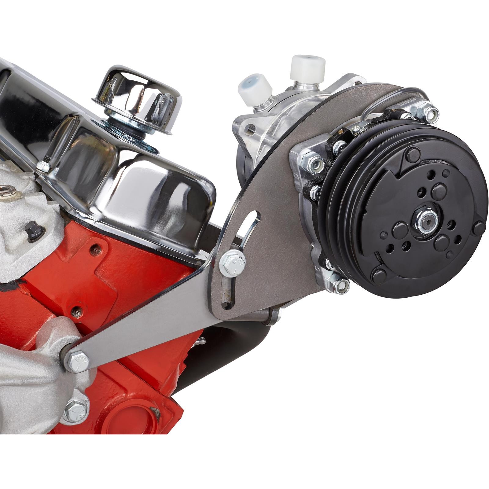 Vintage Air 15410-VCB Side Mount A/C Compressor Bracket, SBC, LH