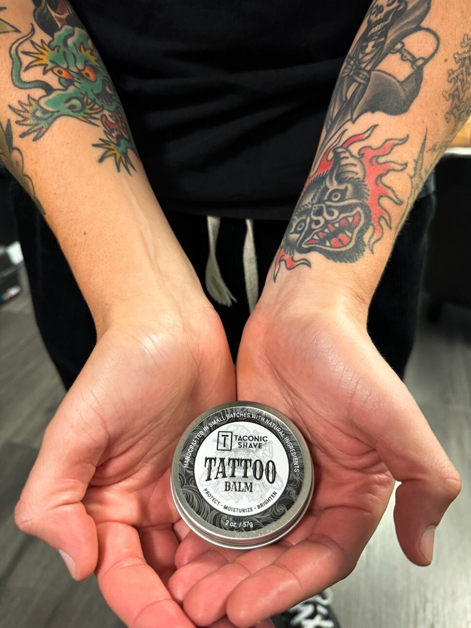 Brightening Tattoo Aftercare Balm Moisturizing All Purpose Salve - Taconic Shave