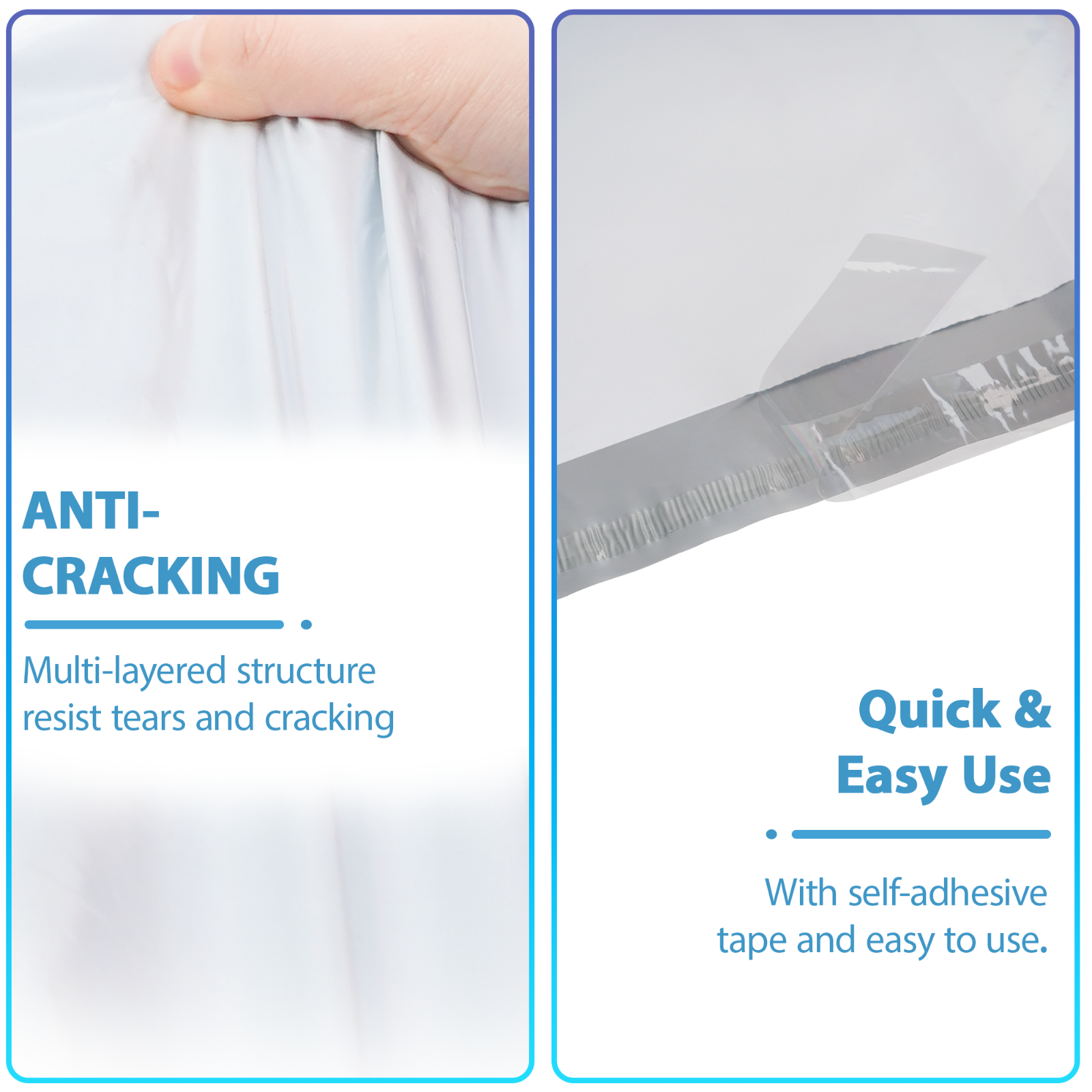 Poly Mailers Self Sealing Shipping Envelopes Plastic Mailing Bags Select Size