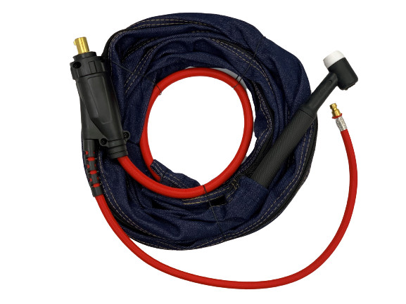 WP-17F  Air-Cooled TIG Torch 12.5 ft cables 35-70 Dinse Connector (150 Amp)