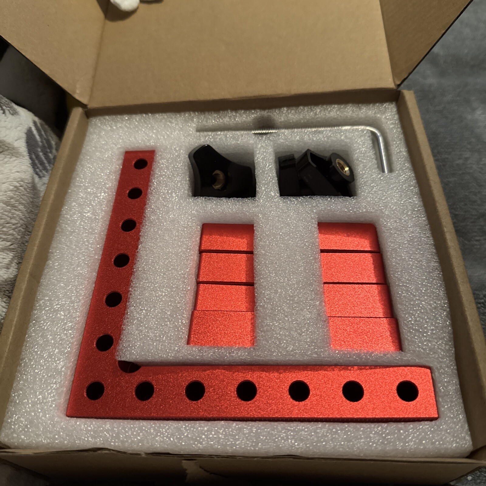 90 Degree Positioning Squares Right Angle Clamps for Box Cabinets Picture Frame