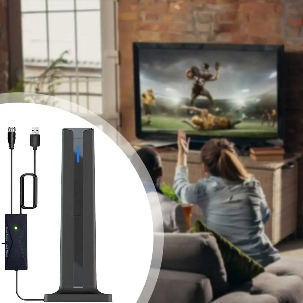 6000 Miles Upgraded TV Antenna Digital HD Indoor HDTV 1080P 4K Long Range USA