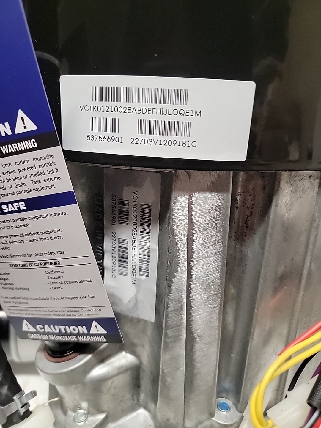 Husqvarna HV703 21.5HP Engine 703cc 1" X 3-5/32" 15 Amp 537566901 W/ Muffler