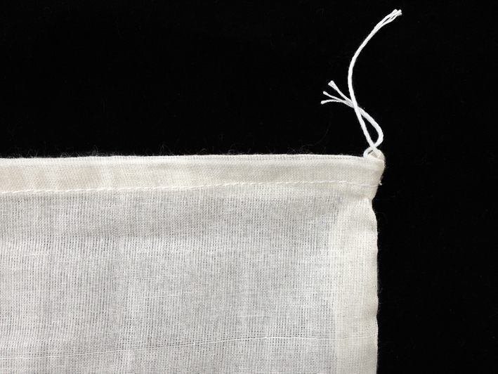 100/1000/5000 Natural Cotton Muslin Drawstring Bags Bath Soap 3X4