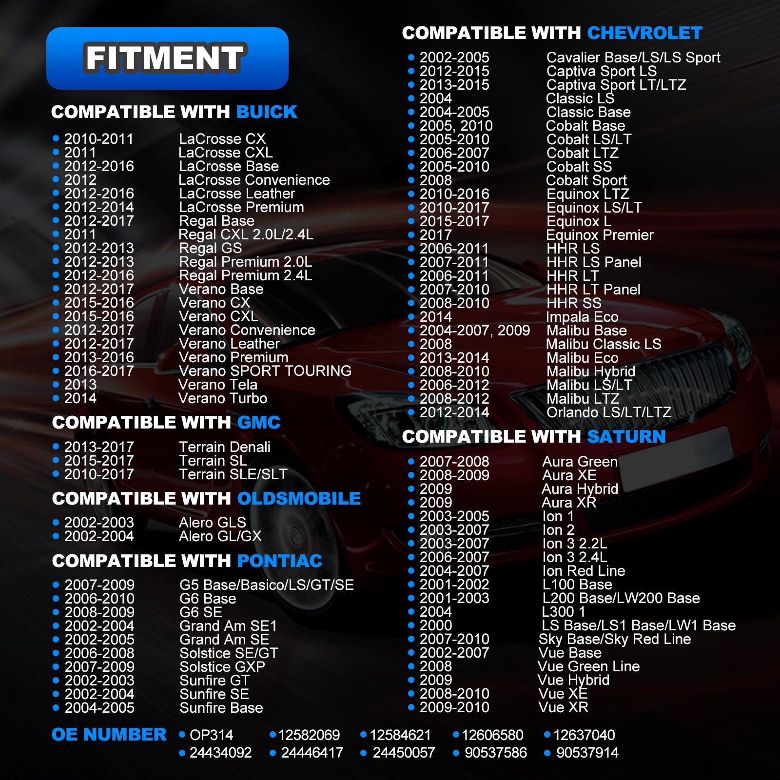 Oil Pump w/ Gasket For 00-17 Chevrolet Impala Malibu Equinox Pontiac 2.0 2.2 2.4
