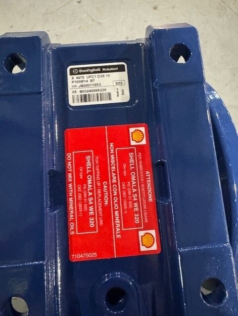 Bonfiglioli Riduttori JB00011553 RIGHT REV YAW GEAR HEAD I=10