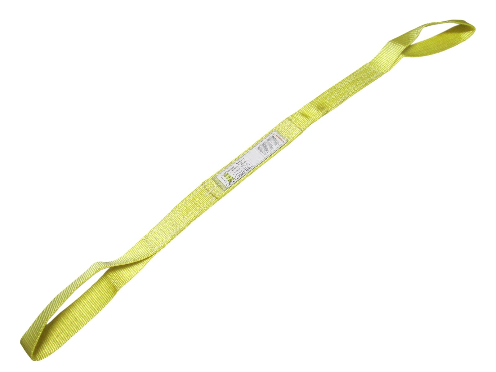 EE2-902 2" x 4' Nylon Lifting Strap Eye & Eye w/ Tuff Tag – OSHA & DOT Compliant
