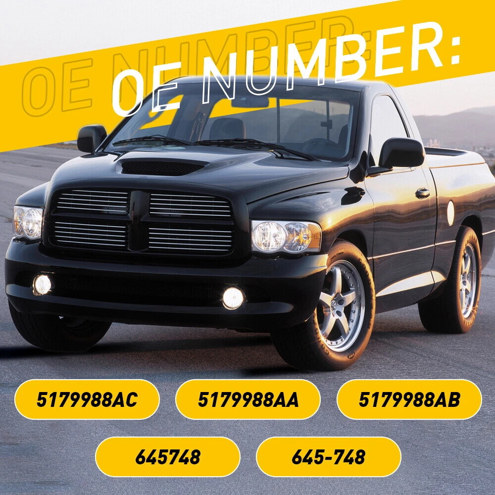 For 1994-2002 Ram 1500 2500 3500 LED License Plate Tag Light With Wire Harness