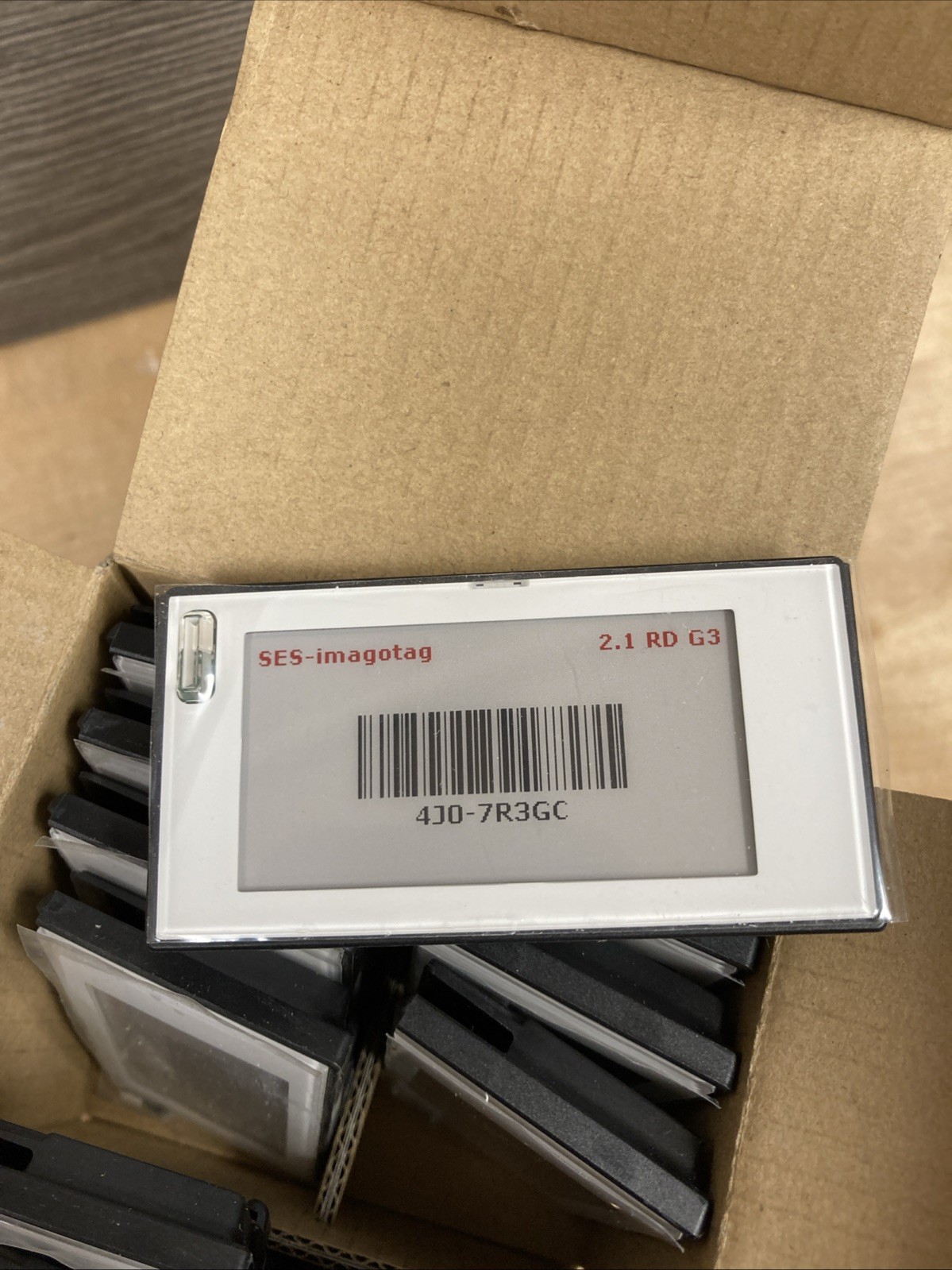 20 Pack SES imagotag e-Ink Price Tags HRD3-0210-A Brand New