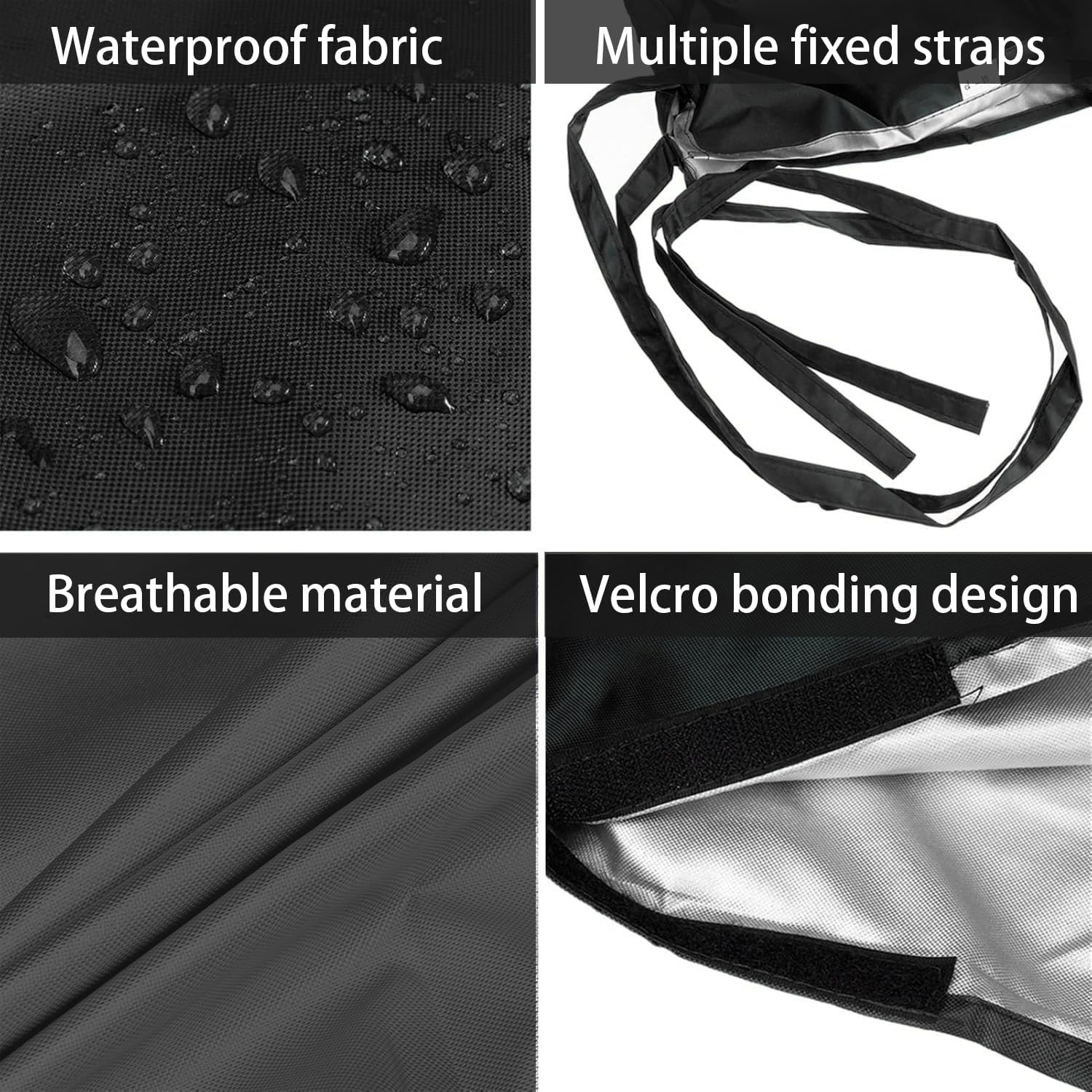 600D Sailboat Mainsail Boom Cover Waterproof Tear Resistant Many Size Choices