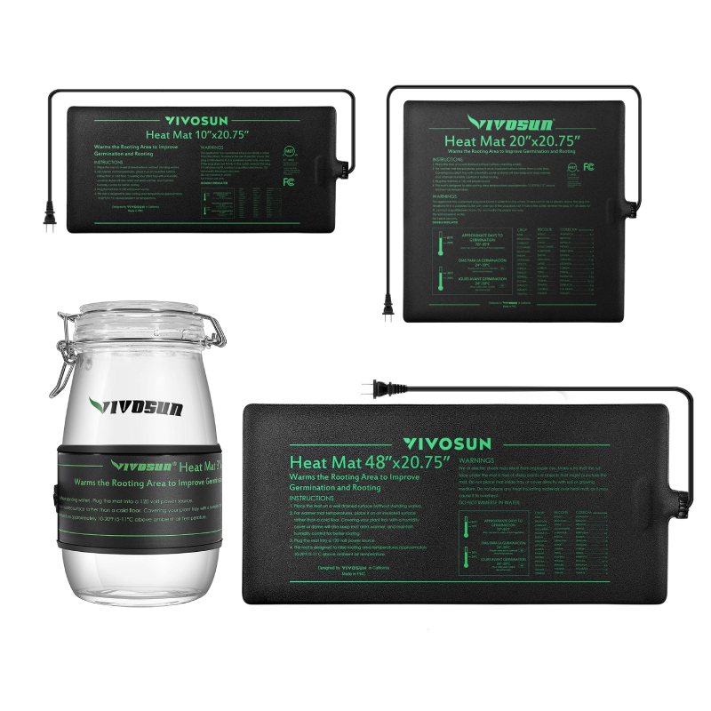 VIVOSUN Waterproof Seedling Heat Mat Seed Starter Pad Germination Propagation