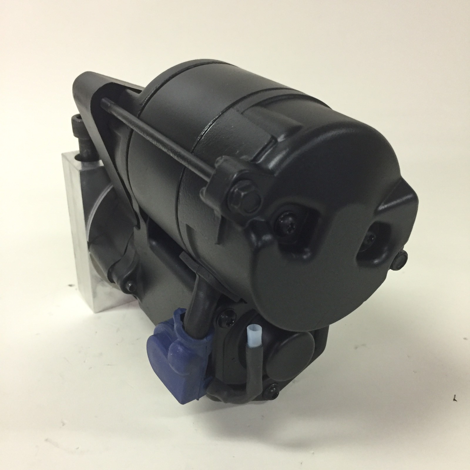 PONTIAC OLDSMOBILE HIGH TORQUE MINI STARTER 350,400,455 1.2KW PAINTED BLACK