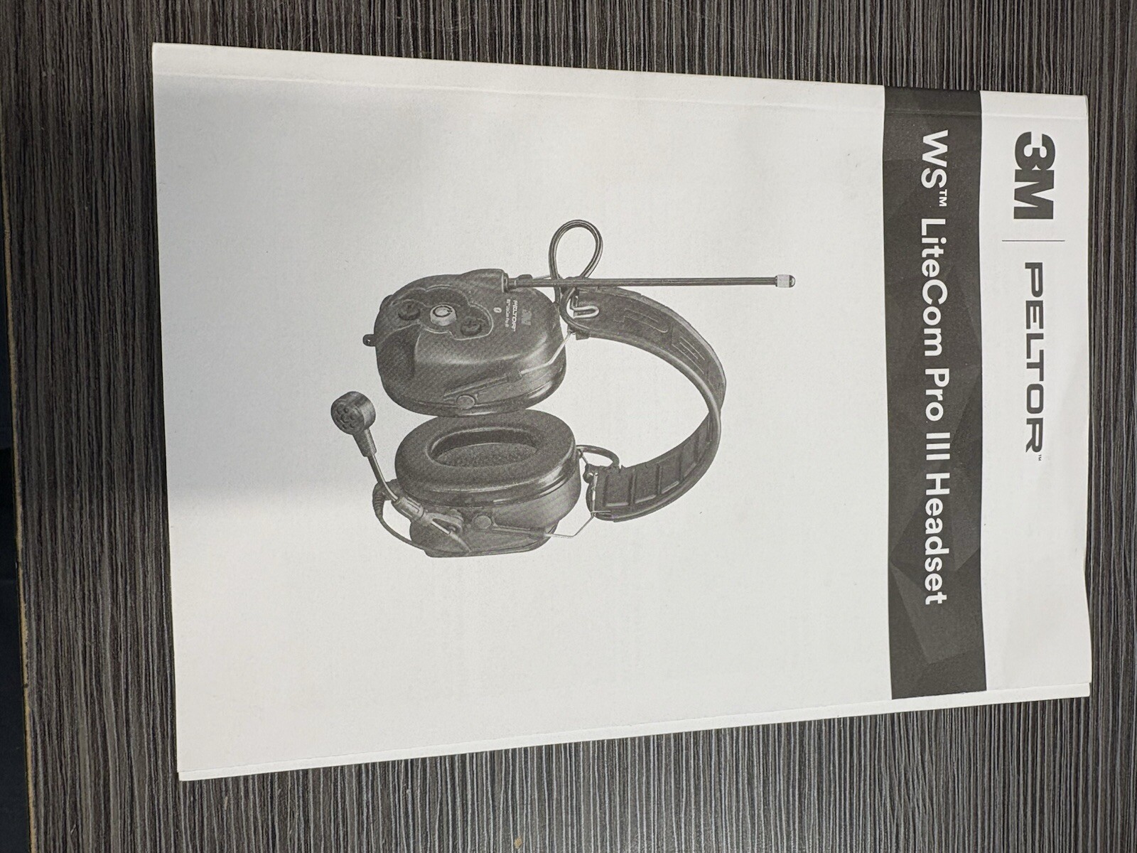 7100099586 3M PELTOR™ WS™ LiteCom PRO III MT73H7P3E4D10NA Hard Hat Headset