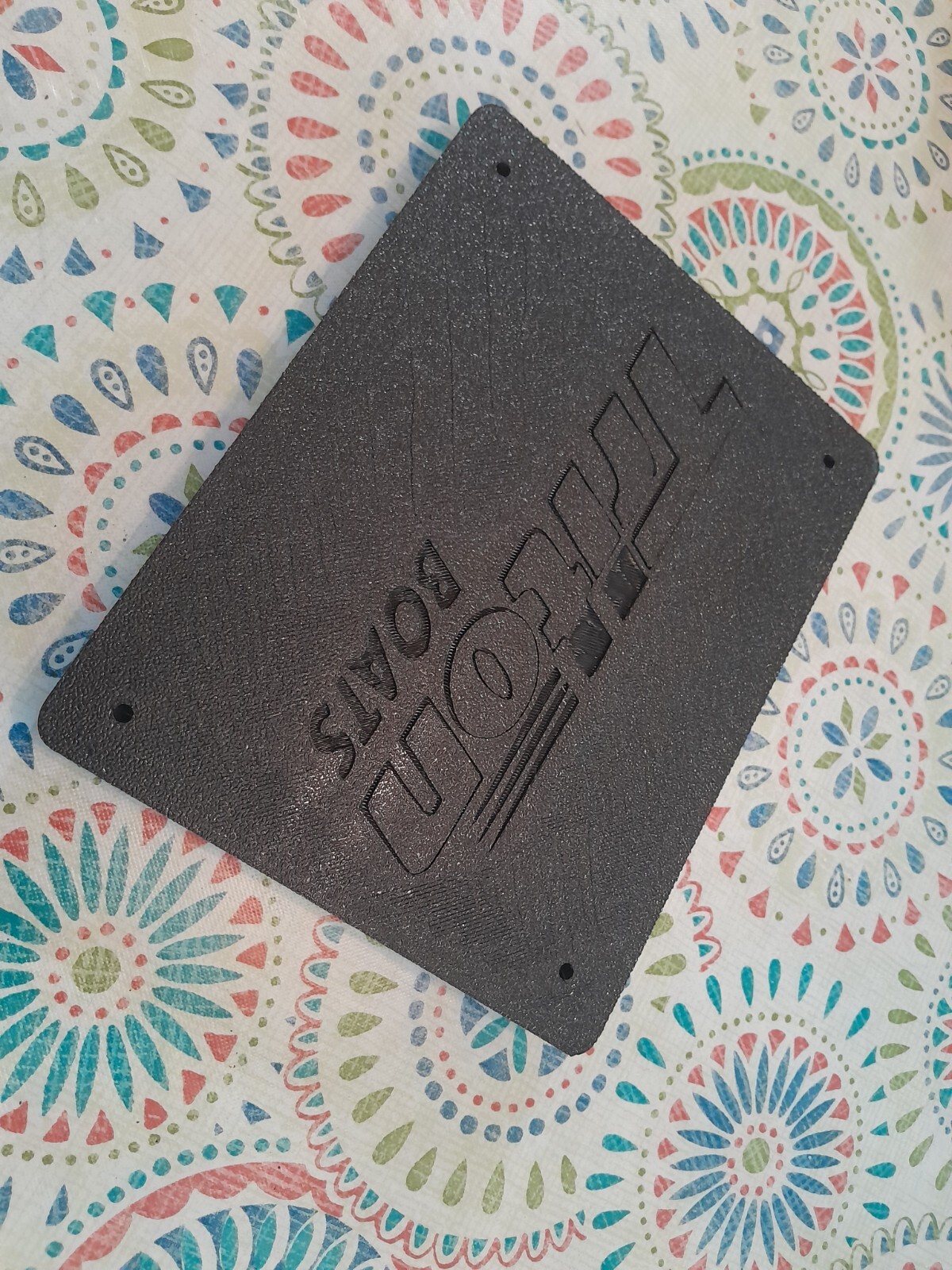 Triton TR19 Dash Blank Insert front 6.75” X 5.5”Bass Boat Triton Depth Finder