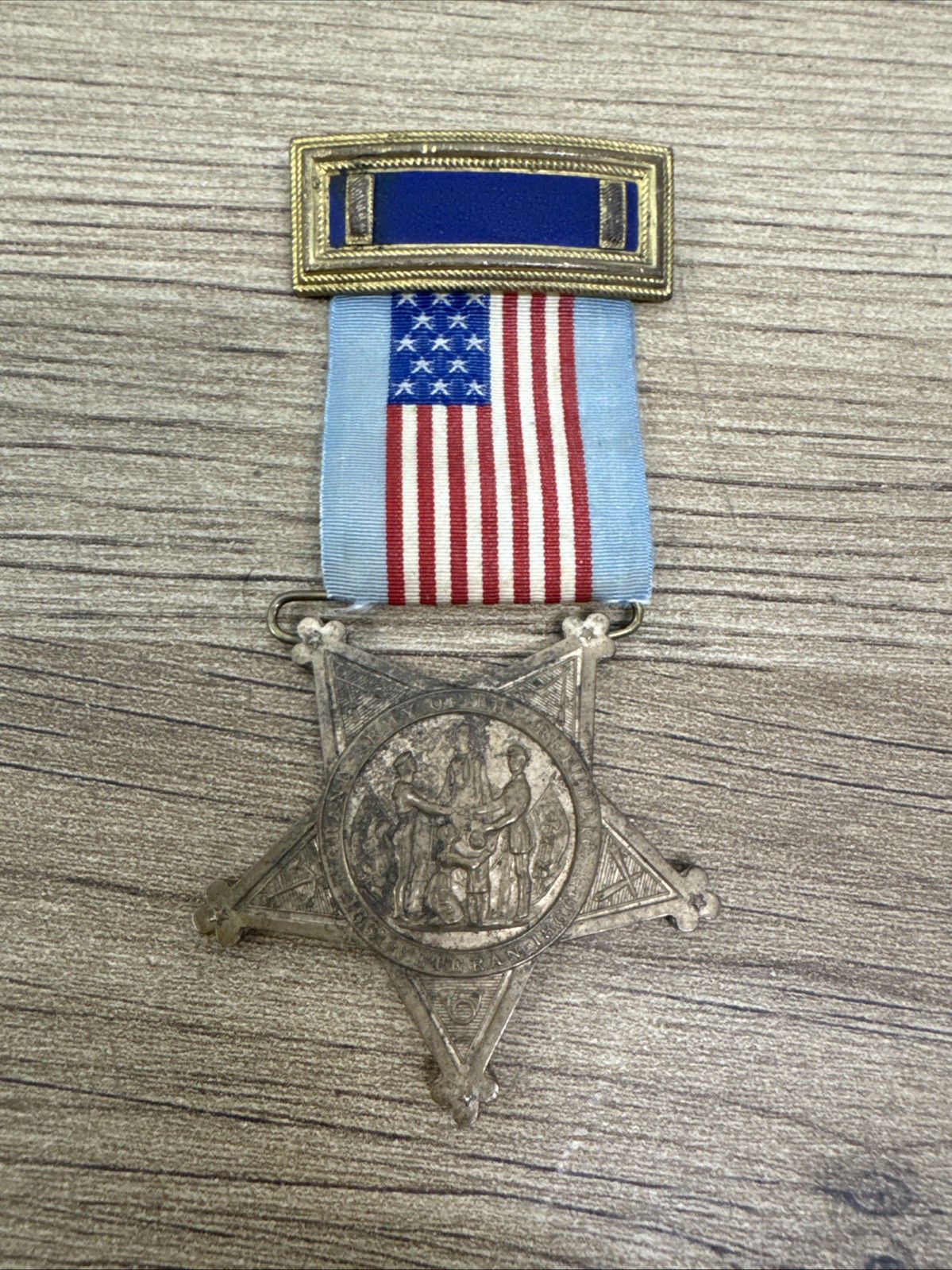 Spanish American War Veterans Medal USWV w Original Baird-North Box