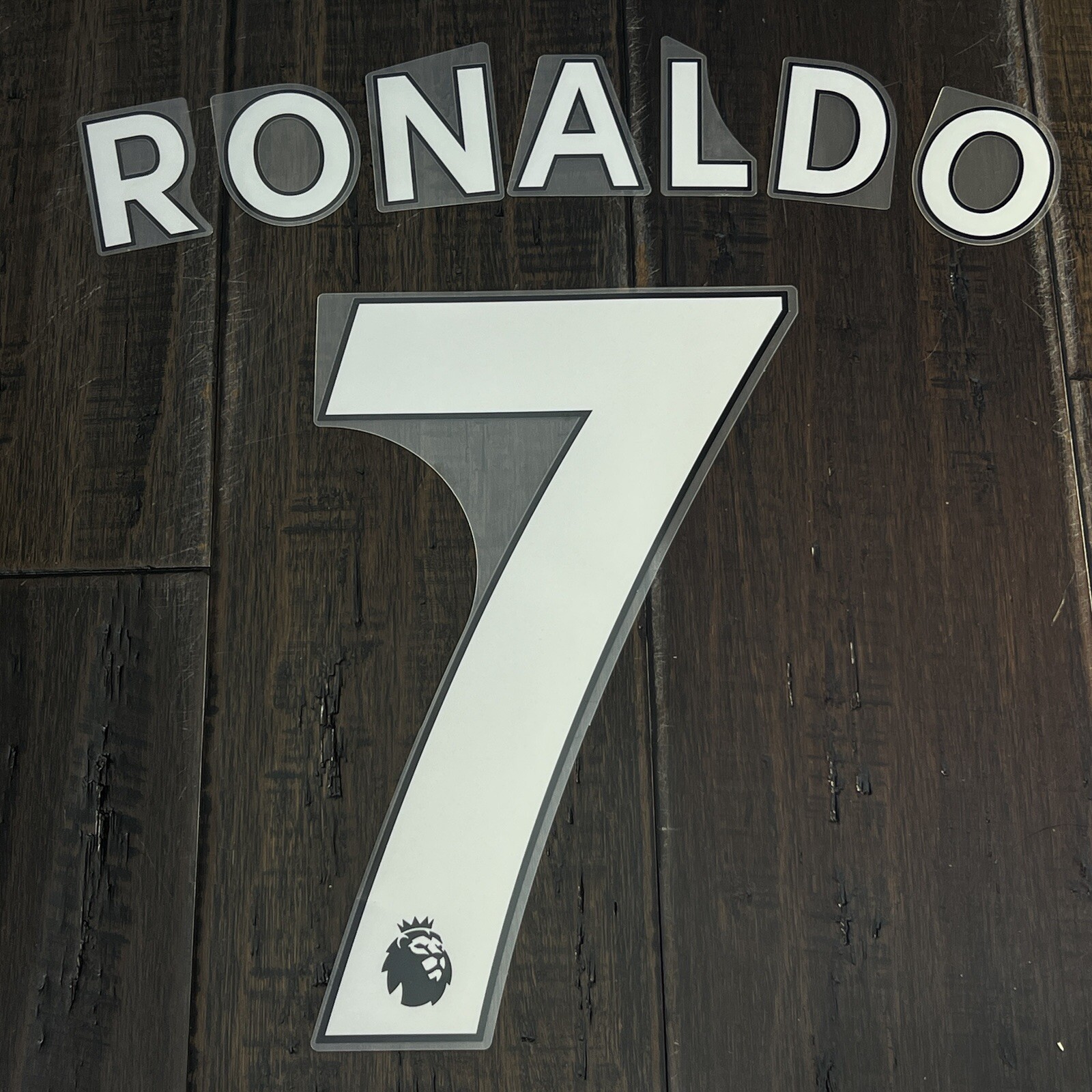 OFFICIAL 2021-23 RONALDO CR7 Manchester United Home Nameset Name Number PL Prem