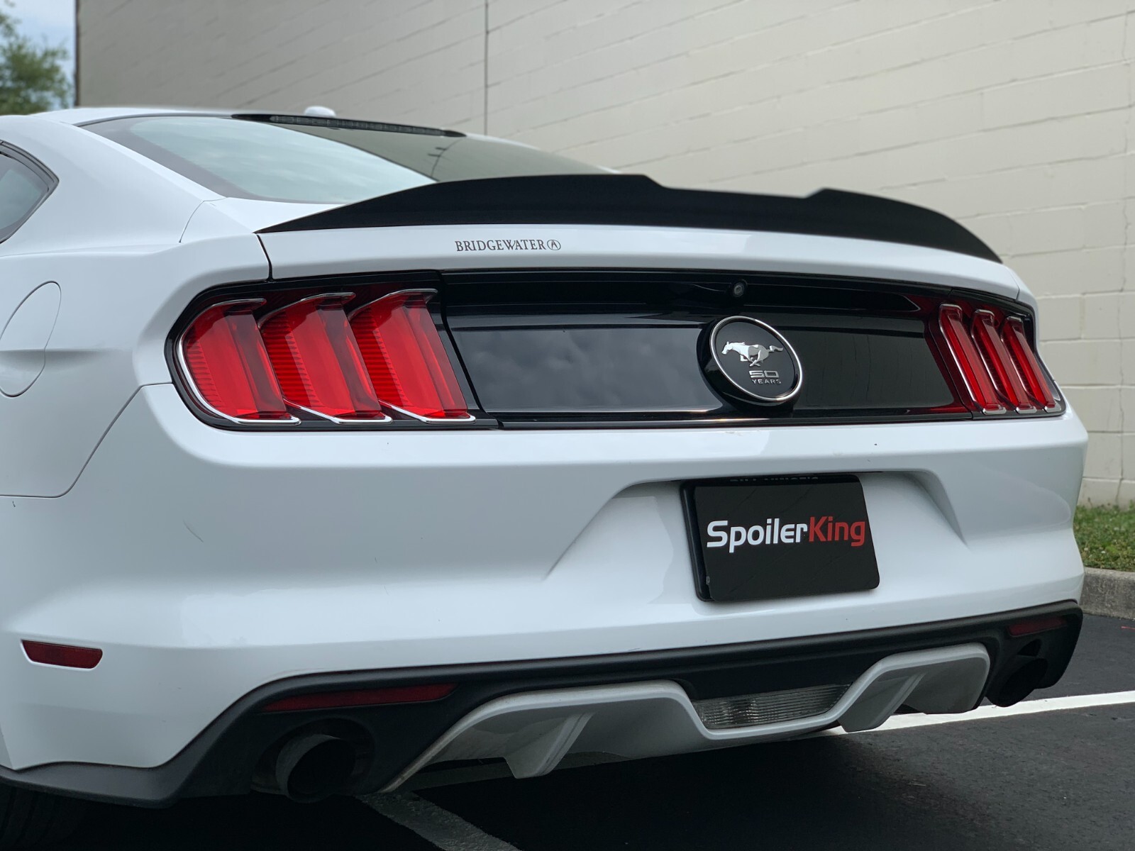 SpoilerKing 380VC Universal 30"- 55" Custom Rear Polyurethane Trunk Spoiler Wing