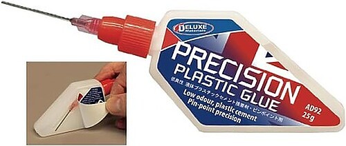 Deluxe-Materials Pin Point Precision Plastic Glue - Hobby and Plastic Model