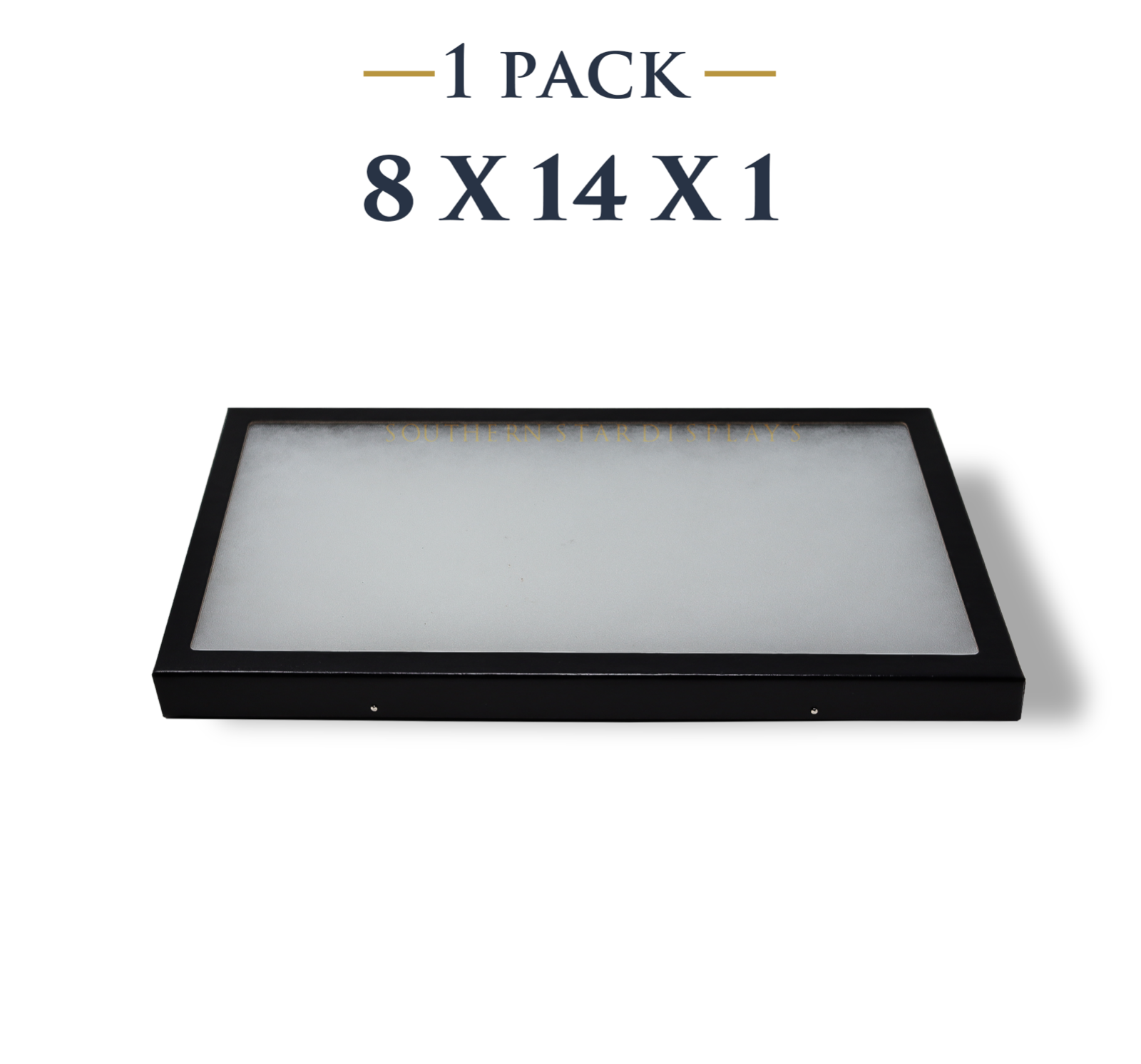 8 x 14 x 1 Riker Display Case Box for Collectibles Arrowheads Jewelry & More