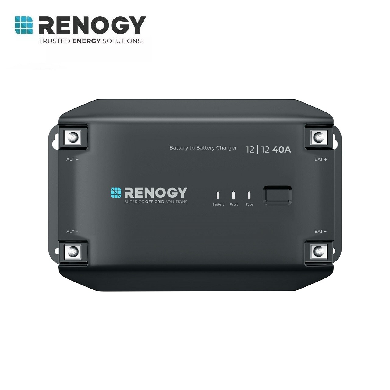 Renogy 12V 40A DC to DC Battery Charger DC-DC On-Board Battery Charger