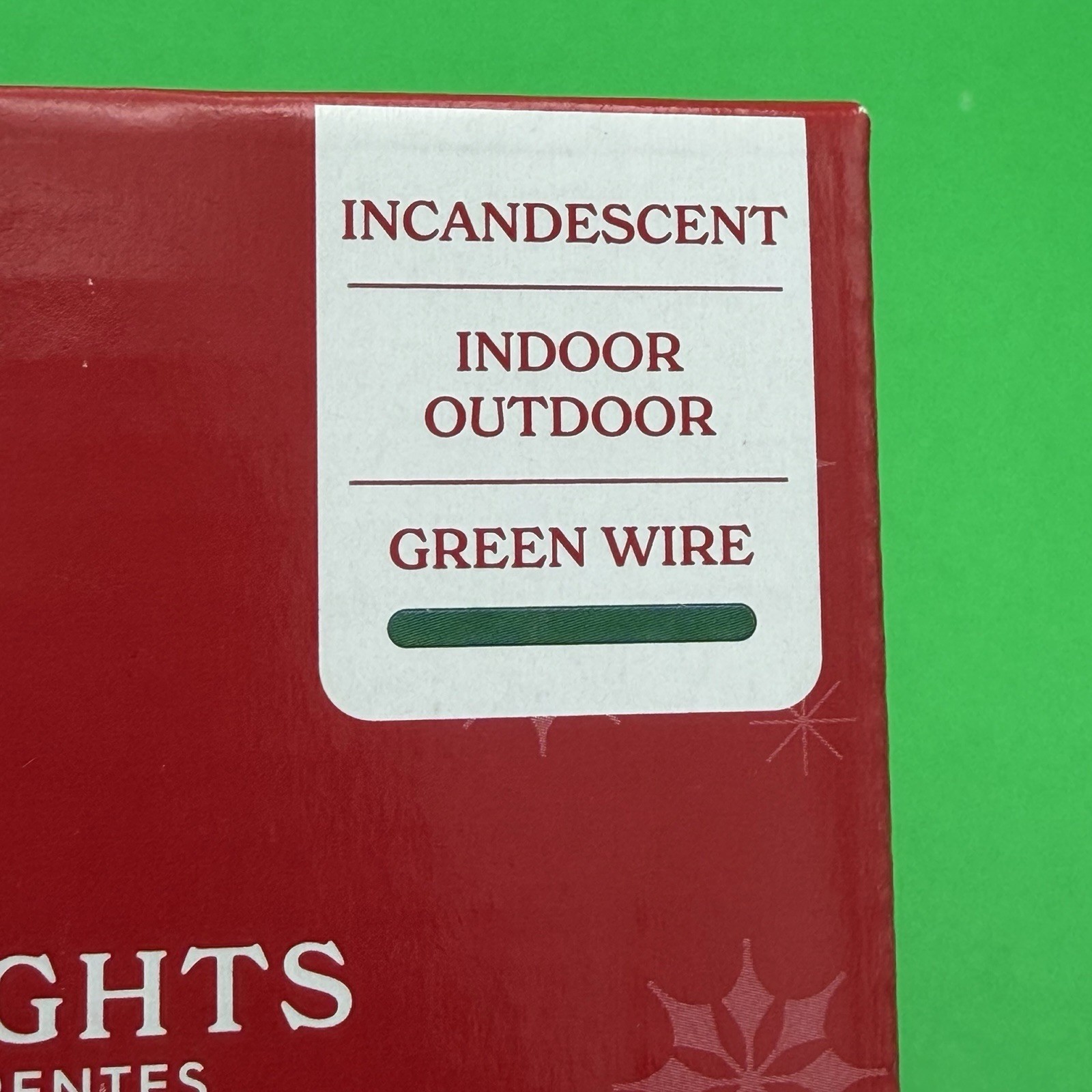 Holiday Time 100 Mini Clear Lights Incandescent Indoor/Outdoor 19.5ft Ships Free