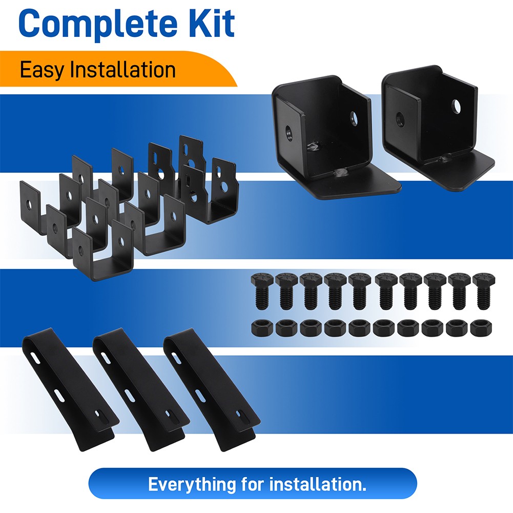 2.5" Rear Seat Lift Kit For 07-13 Chevy Silverado GMC Sierra Crew Cab 1500 Truck