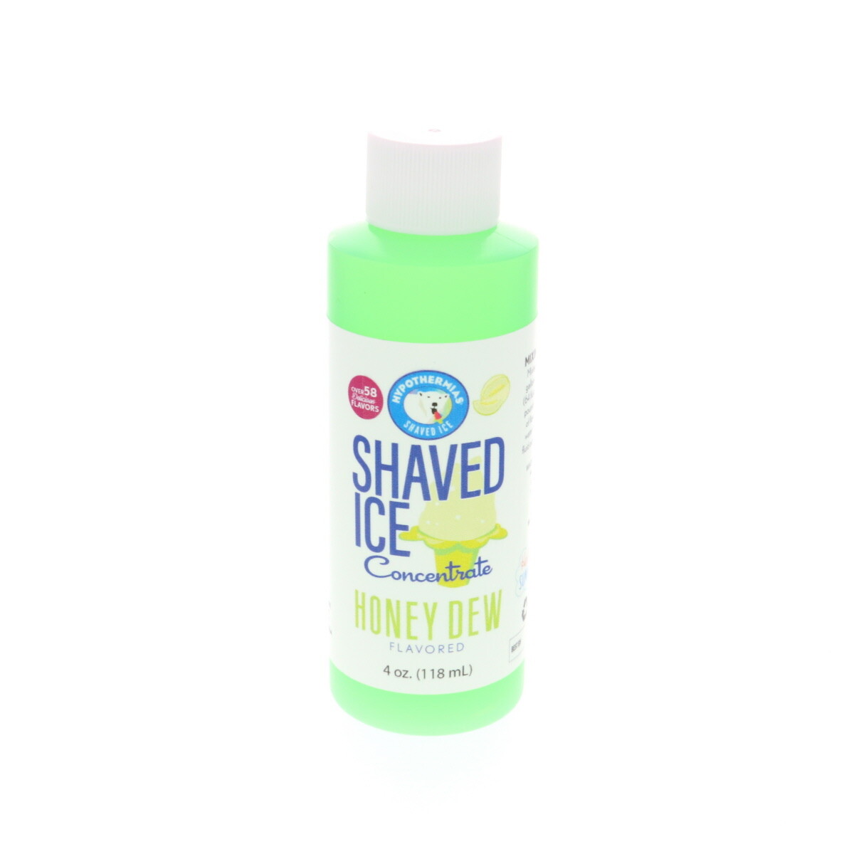 Hypothermias HONEY DEW Flavor Syrup Snow Cone machine Concentrate UNSWEET