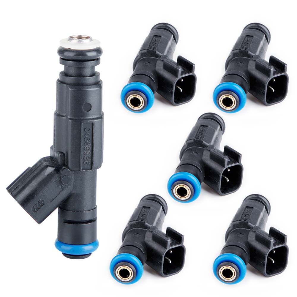 6X Original Bosch OEM 4-hole Fuel Injectors For 99-04 Jeep Cherokee Wrangler 4.0
