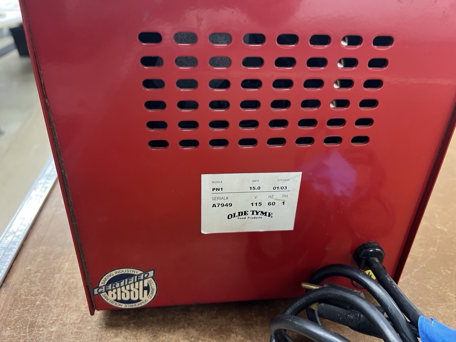 Olde Thyme Food Products PN1 Peanut Butter Grinder Tested Working