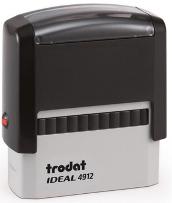 Custom Self Inking Rubber Stamp Trodat 4912 4 Line Return Address